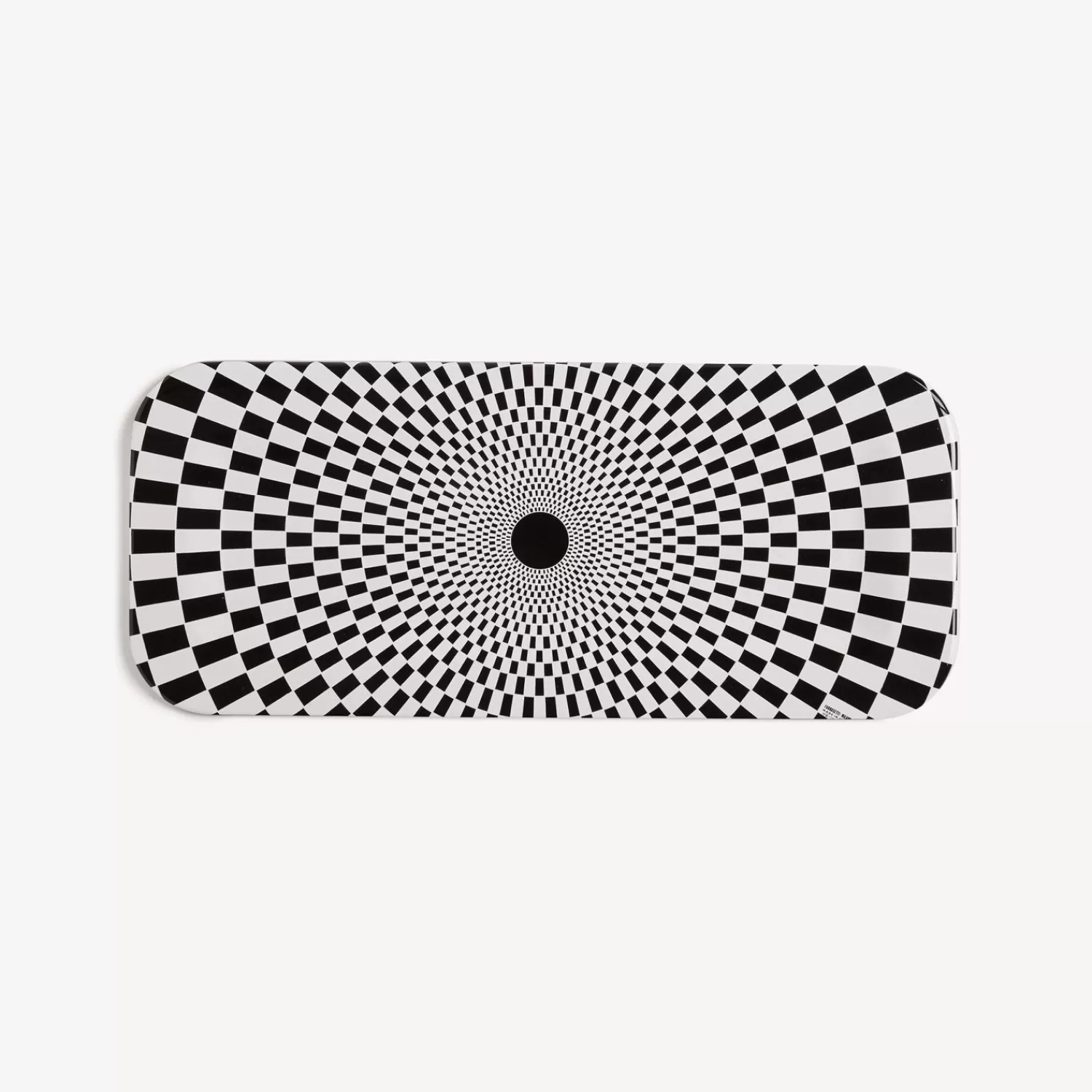 Decorative Trays And Pliants<Fornasetti Tray Egocentrismo White/Black