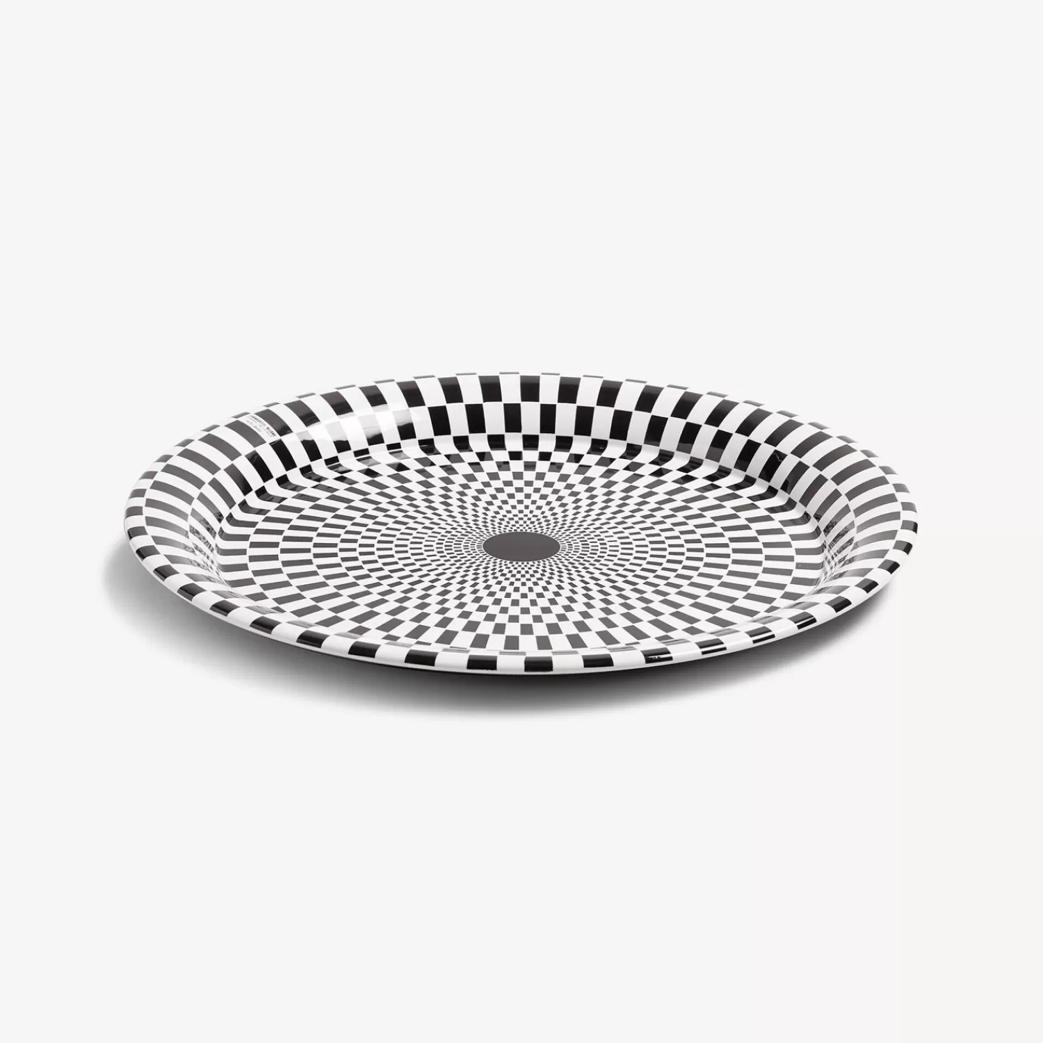 Decorative Trays And Pliants<Fornasetti Tray Egocentrismo White/Black