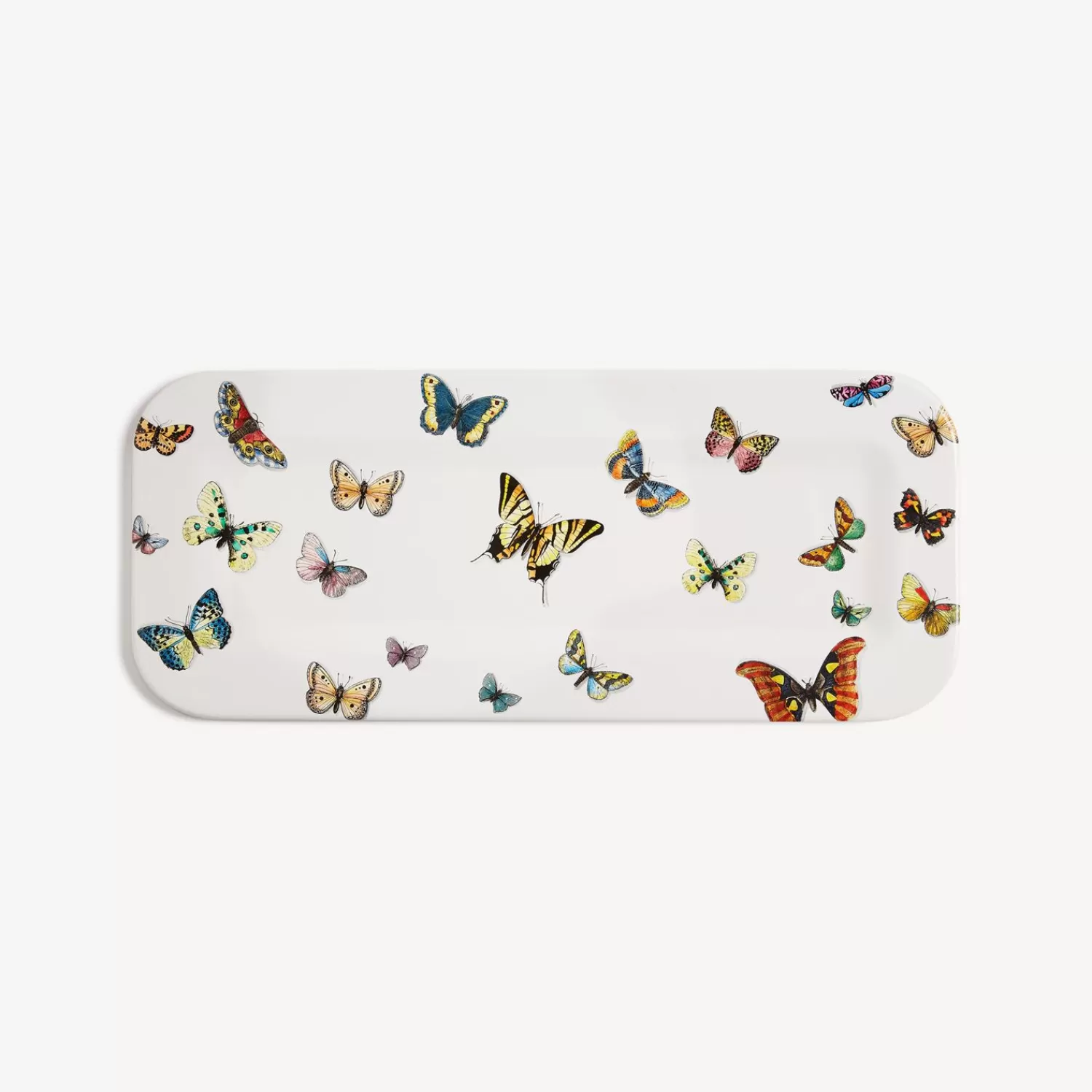 Decorative Trays And Pliants<Fornasetti Tray Farfalle Multicolour