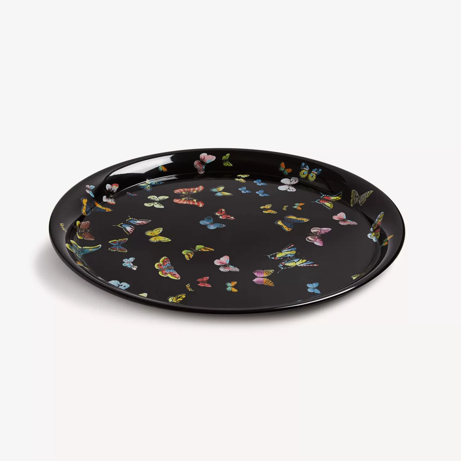 Decorative Trays And Pliants<Fornasetti Tray Farfalle Multicolour