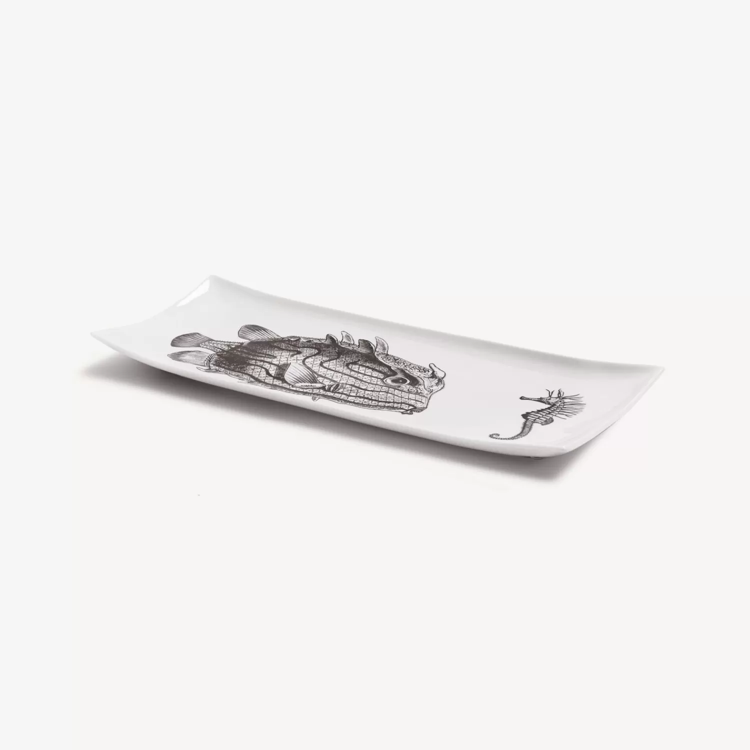 Decorative Trays<Fornasetti Tray Incontro Bianco/Nero White/Black