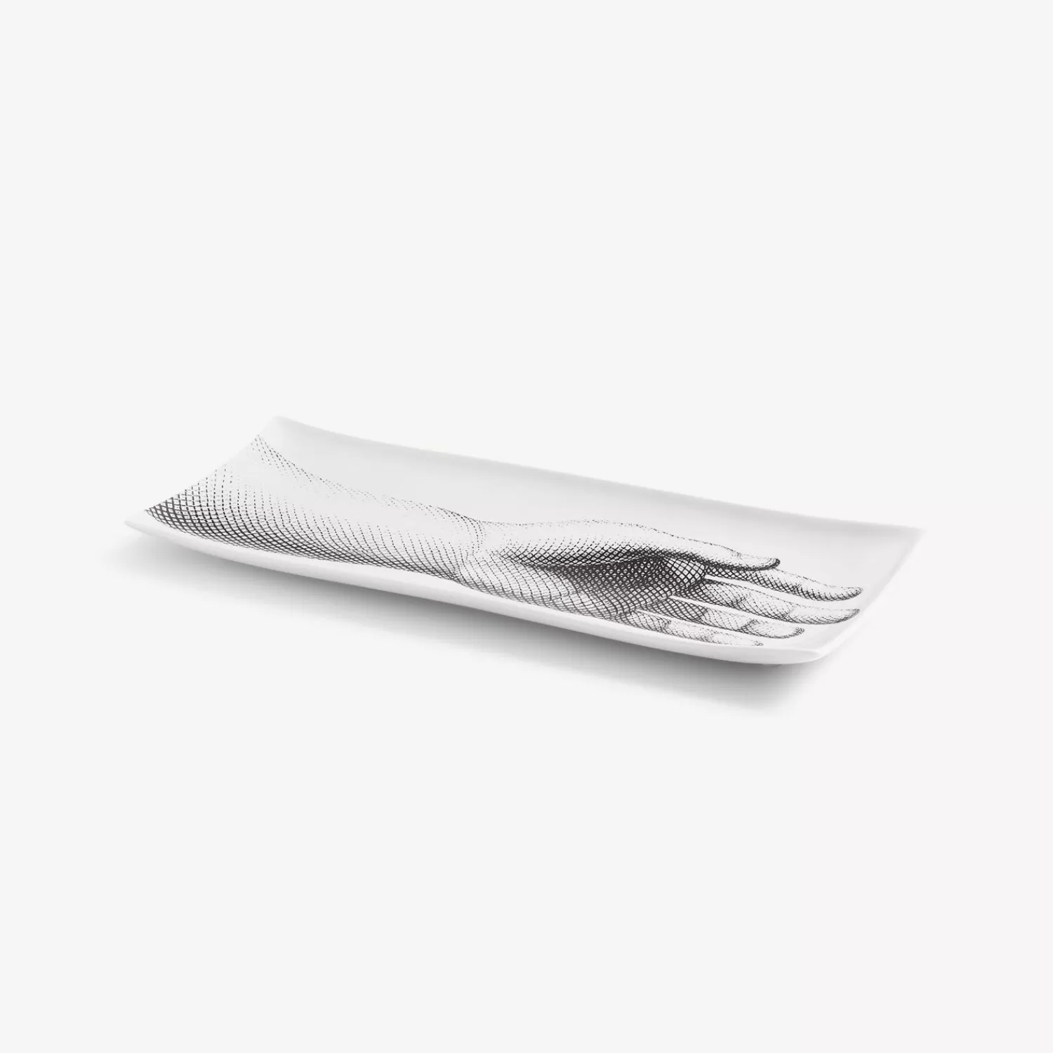 Decorative Trays<Fornasetti Tray Mano White/Black
