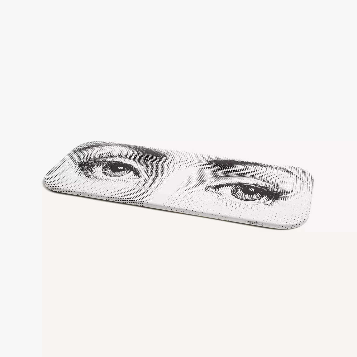 Decorative Trays And Pliants<Fornasetti Tray Occhi White/Black