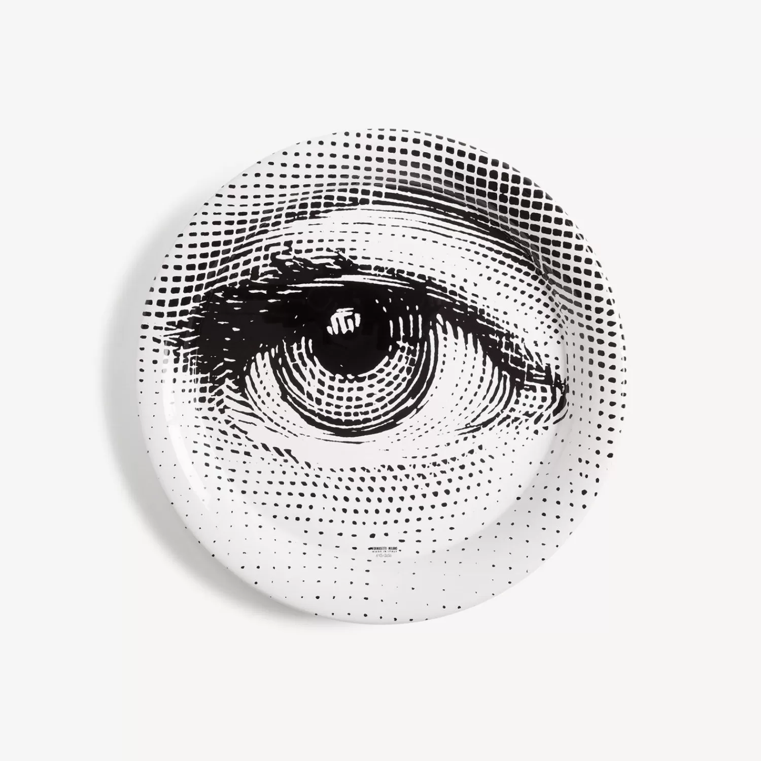 Decorative Trays And Pliants<Fornasetti Tray Occhio White/Black