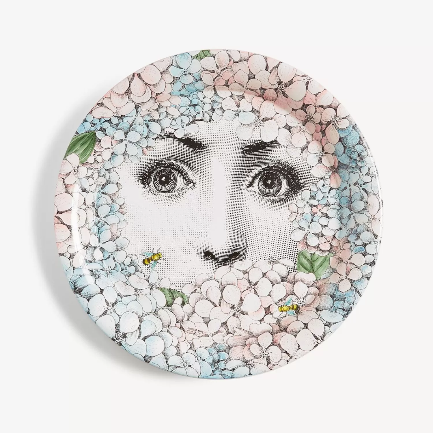 Decorative Trays And Pliants<Fornasetti Tray Ortensia Multicolour