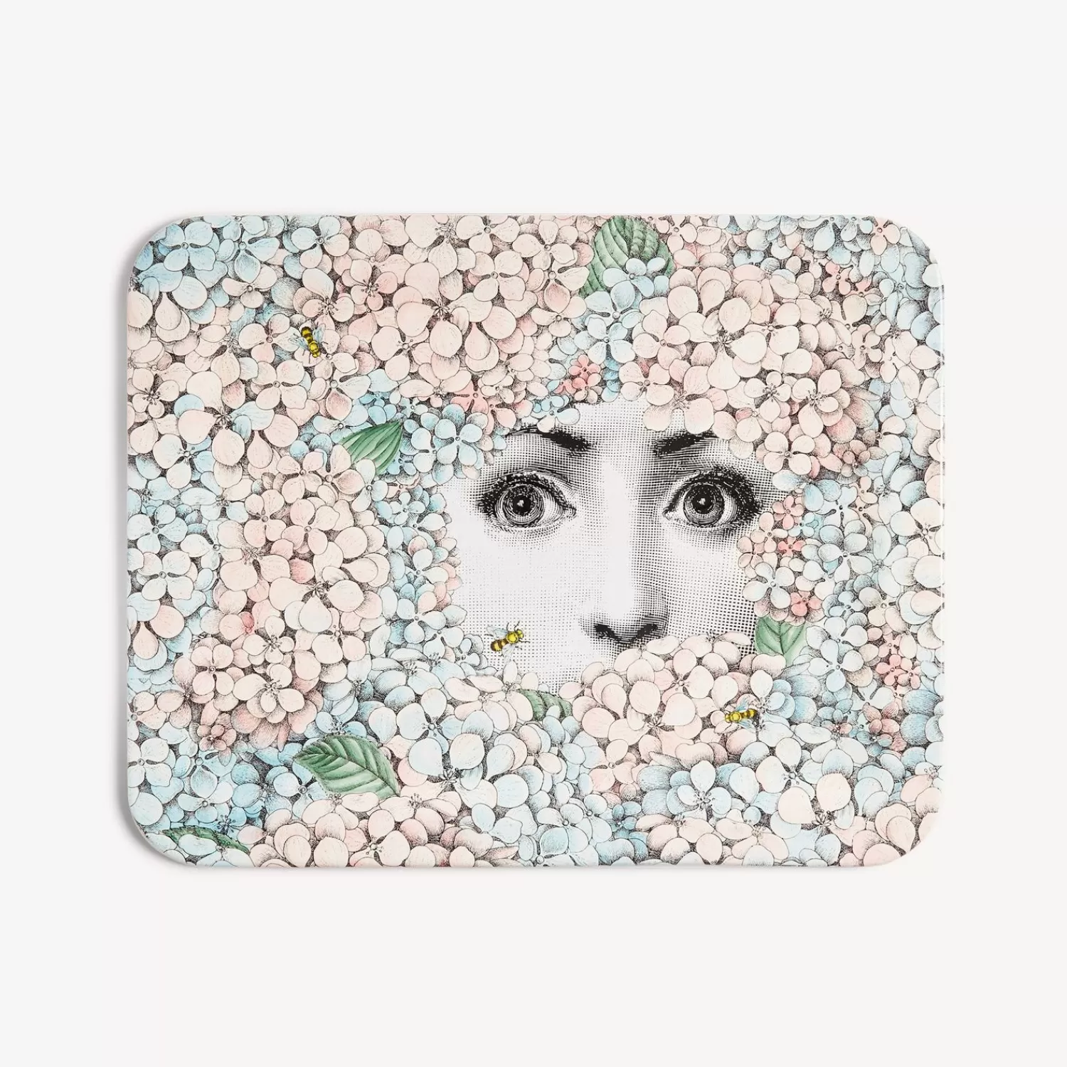 Decorative Trays And Pliants<Fornasetti Tray Ortensia Multicolour