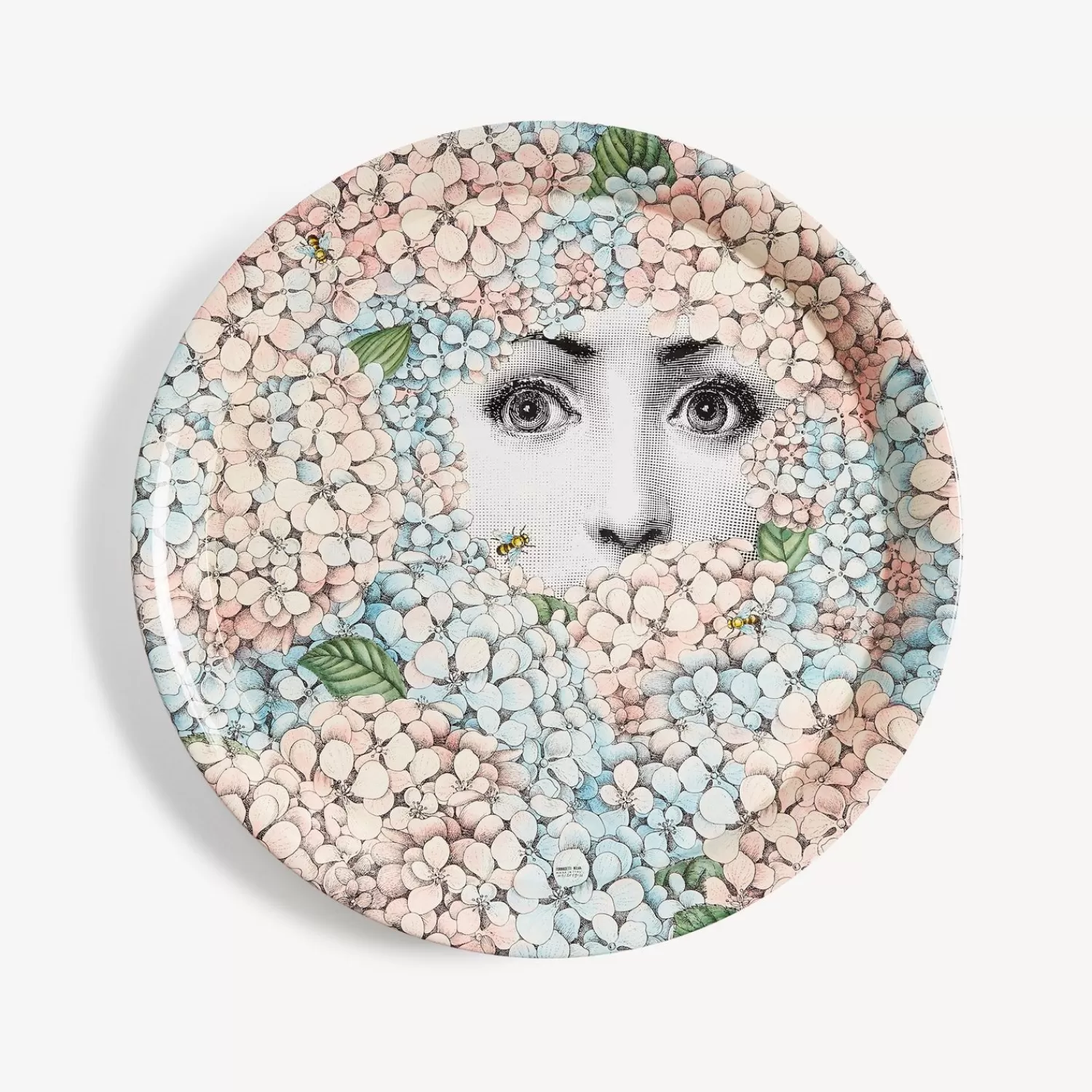 Decorative Trays And Pliants<Fornasetti Tray Ortensia Multicolour