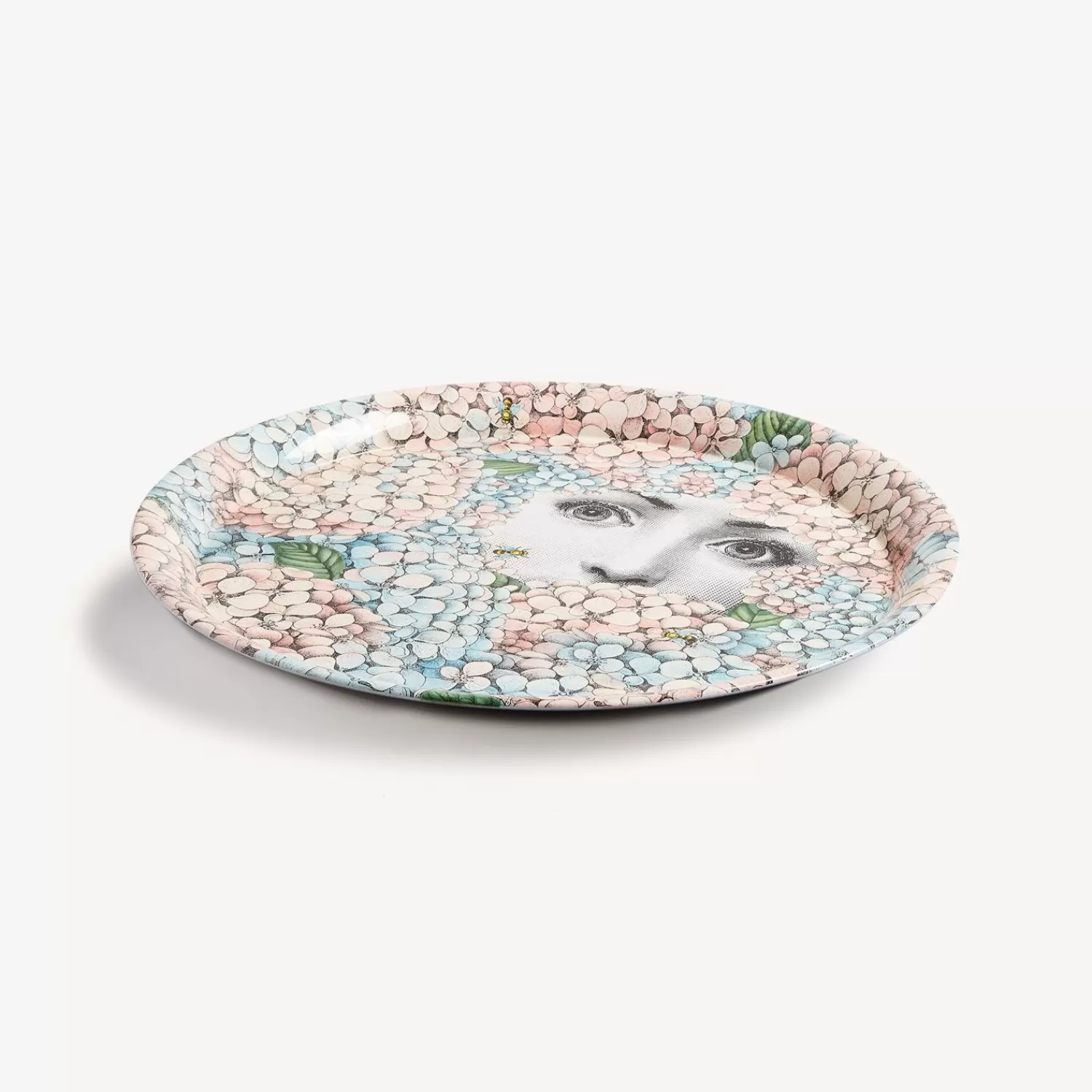 Decorative Trays And Pliants<Fornasetti Tray Ortensia Multicolour