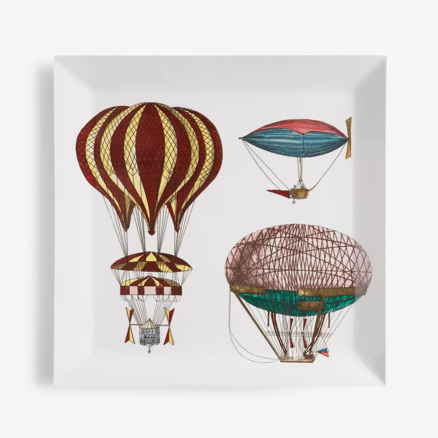 Decorative Trays<Fornasetti Tray Palloni N.2 Multicolour