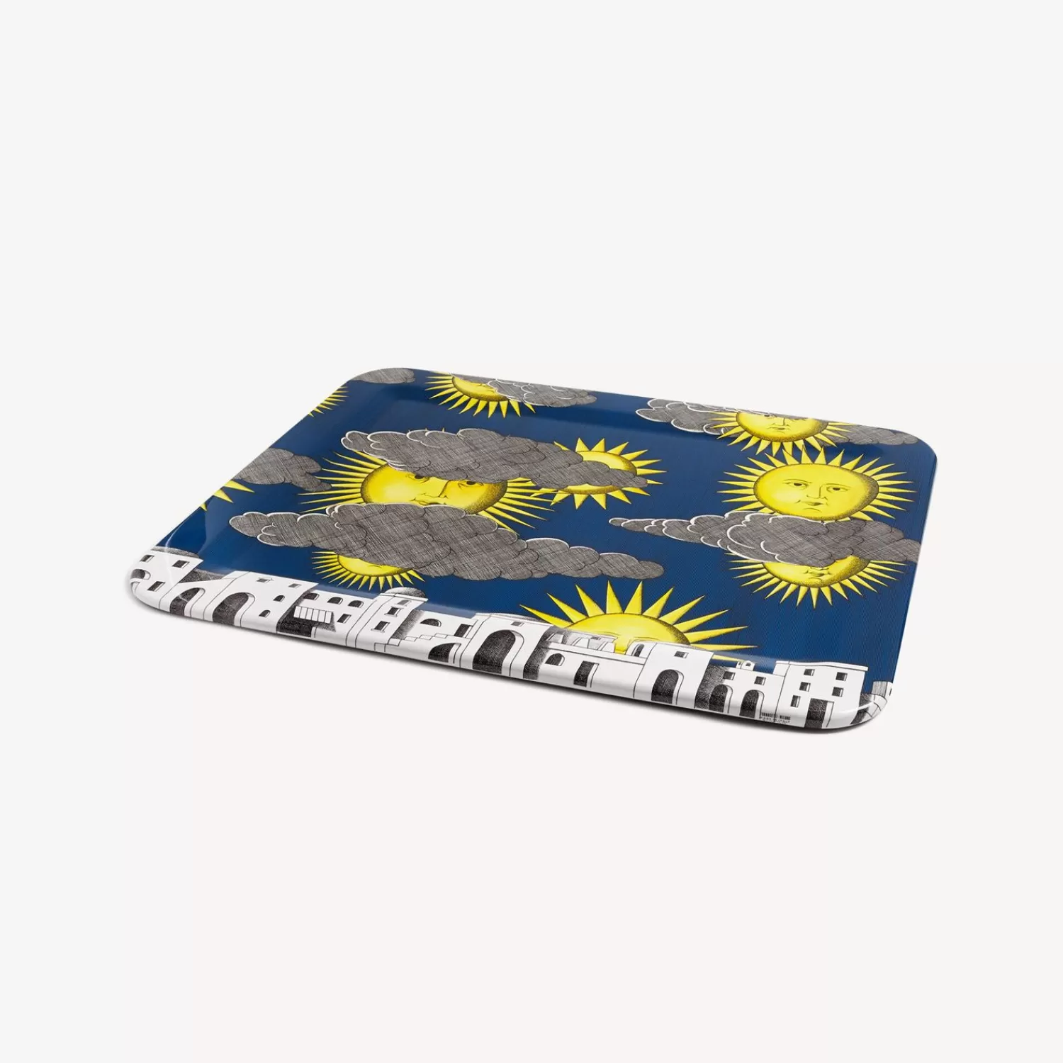 Decorative Trays And Pliants<Fornasetti Tray Sole Di Capri Multicolour