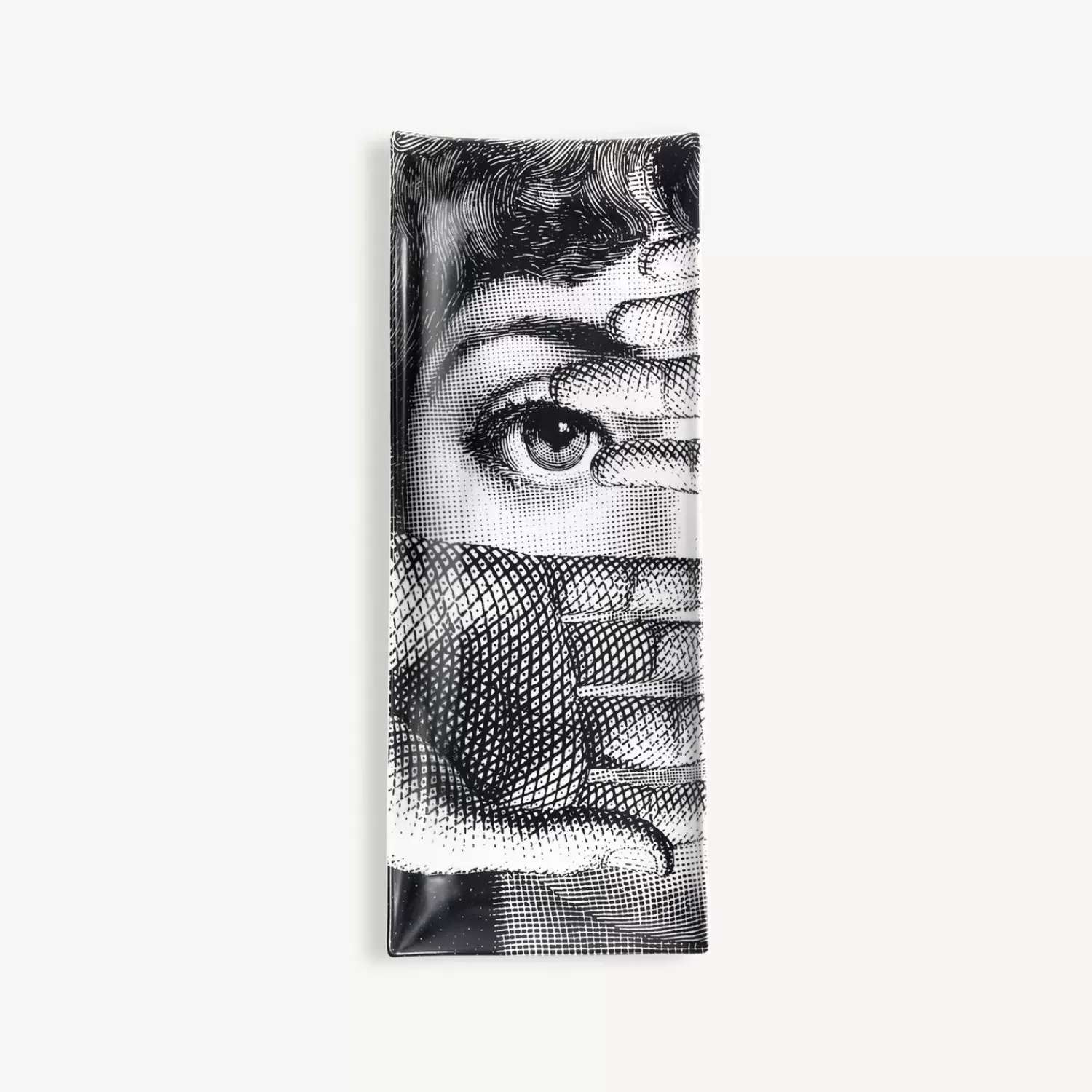 Decorative Trays<Fornasetti Tray Tema E Variazioni N.154 White/Black
