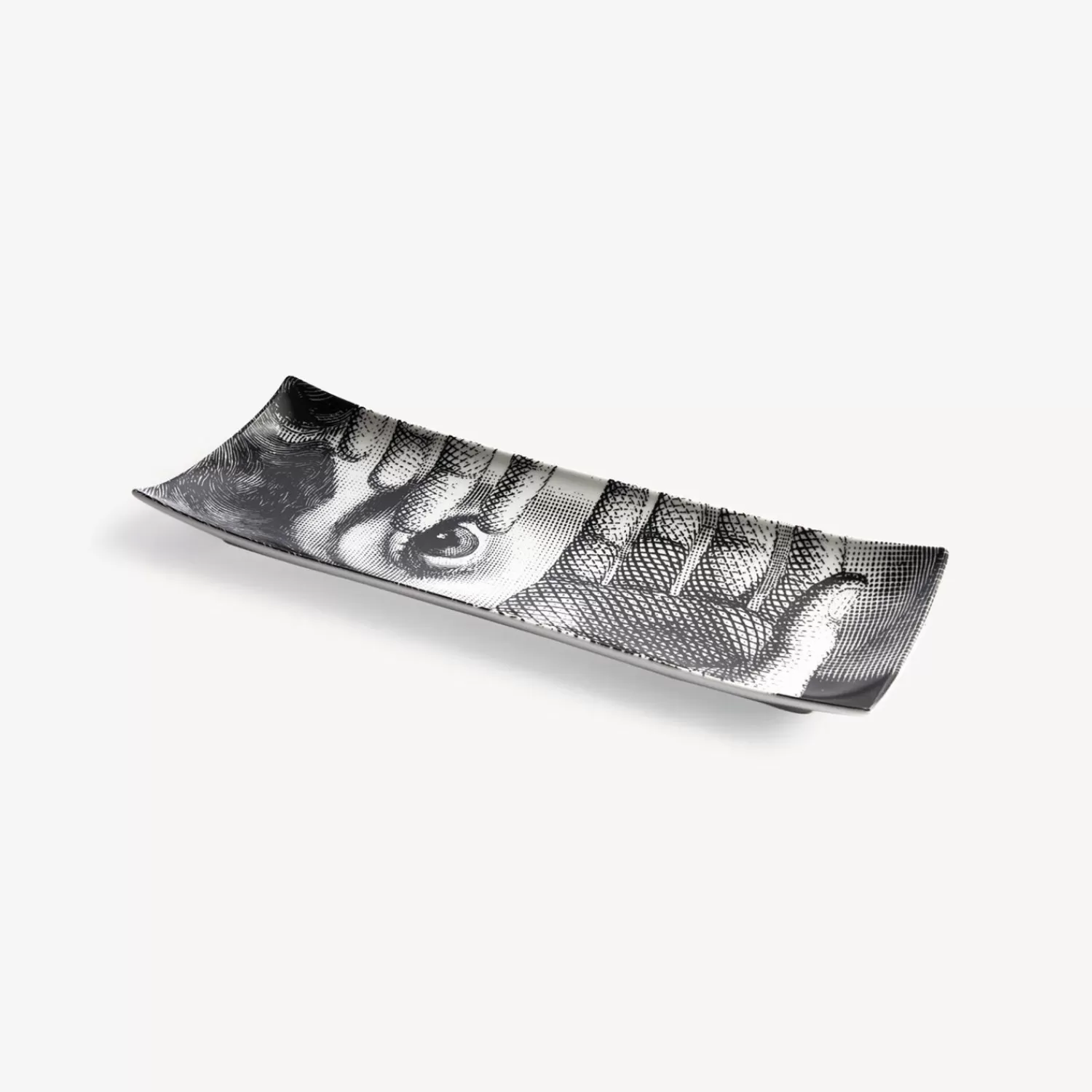 Decorative Trays<Fornasetti Tray Tema E Variazioni N.154 White/Black