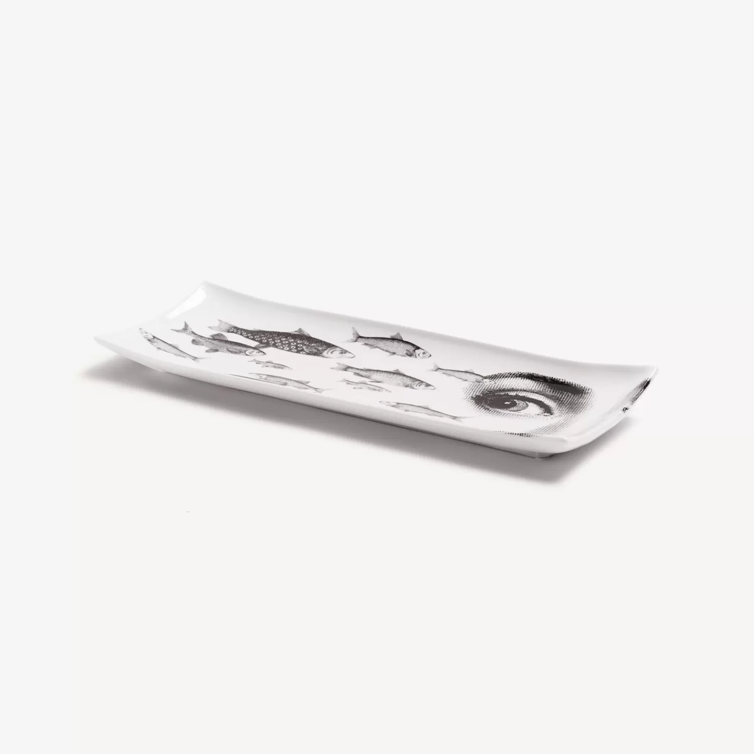 Decorative Trays<Fornasetti Tray Tema E Variazioni N.392 White/Black