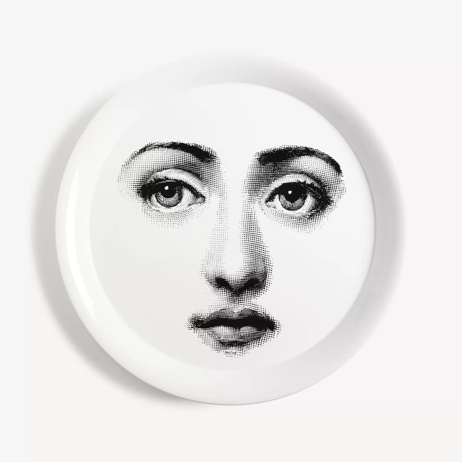 Decorative Trays And Pliants<Fornasetti Tray Tema E Variazioni N.6 White/Black