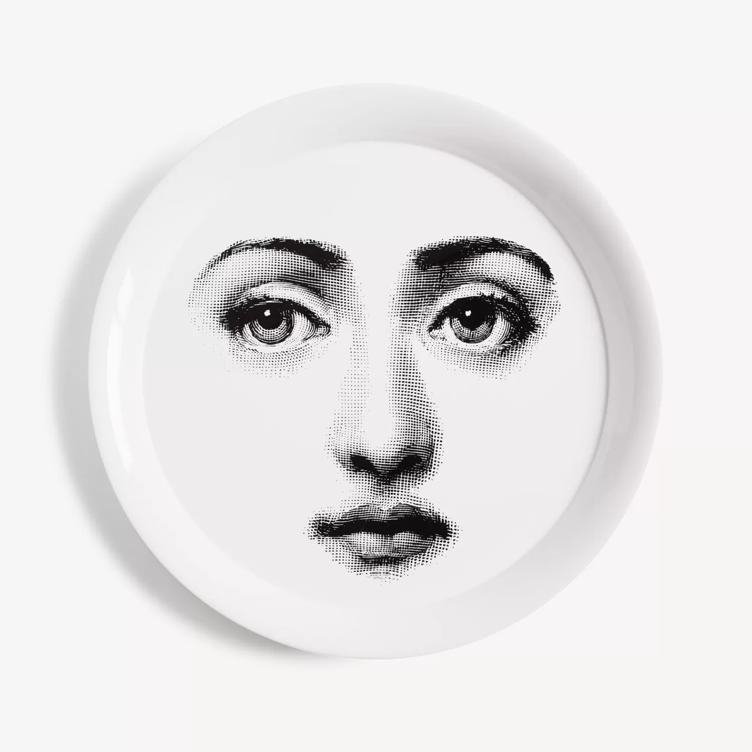Decorative Trays And Pliants<Fornasetti Tray Tema E Variazioni N.6 White/Black