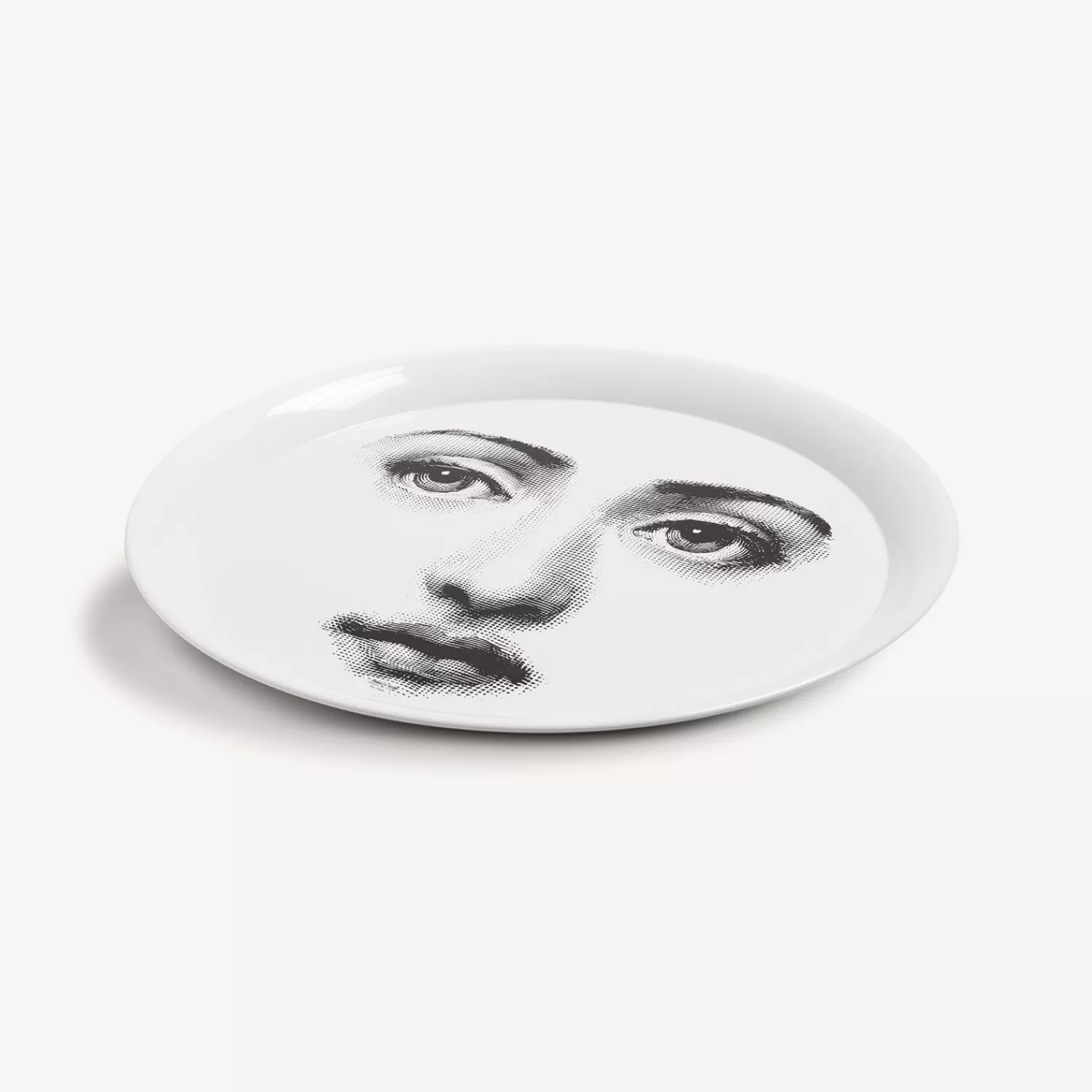 Decorative Trays And Pliants<Fornasetti Tray Tema E Variazioni N.6 White/Black