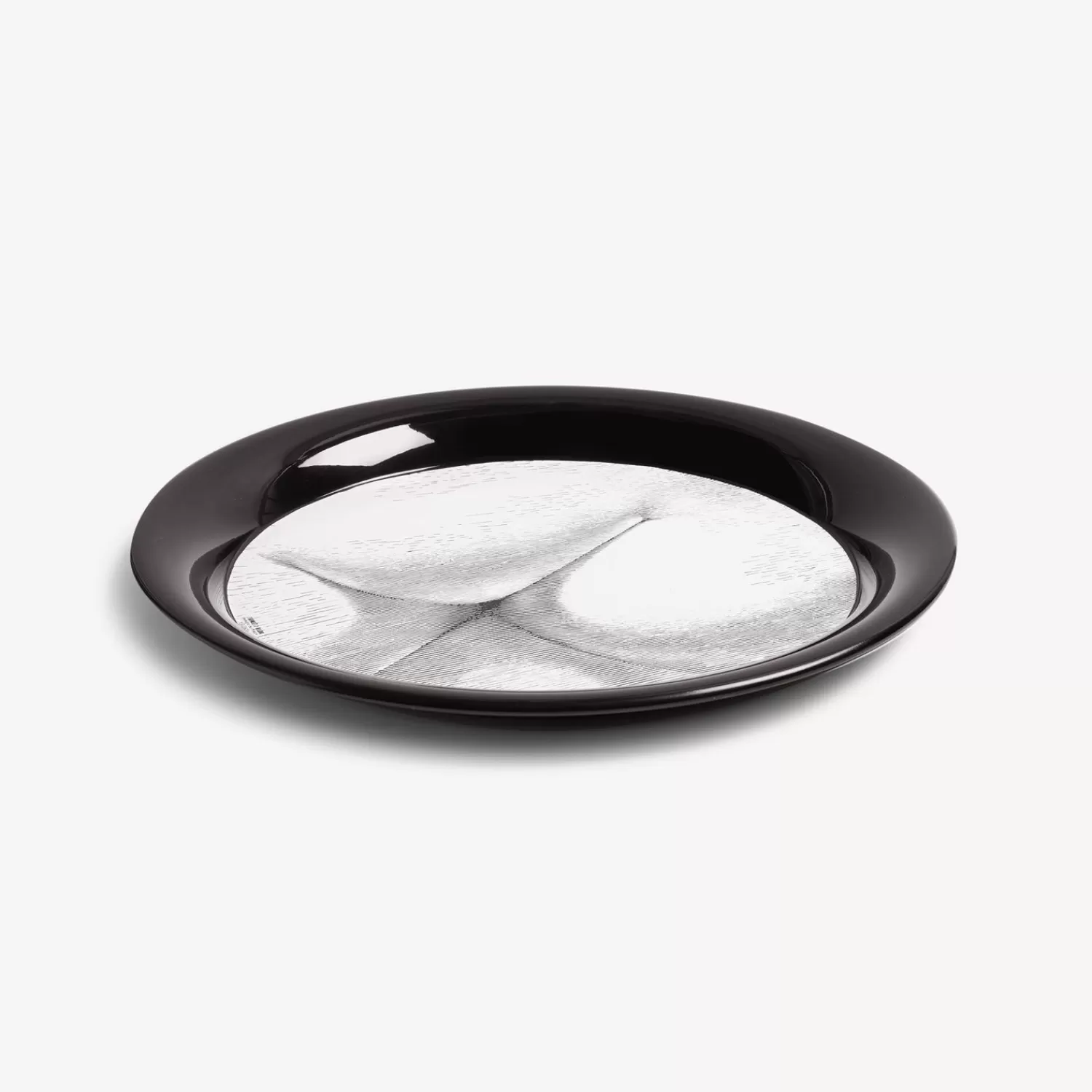 Decorative Trays And Pliants<Fornasetti Tray Tergonomico White/Black