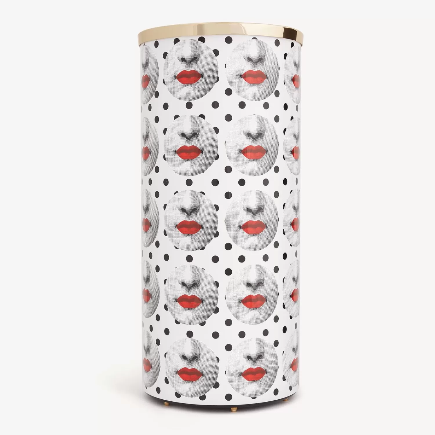 Umbrella Stands<Fornasetti Umbrella Stand Comme Des Forna White/Black/Red
