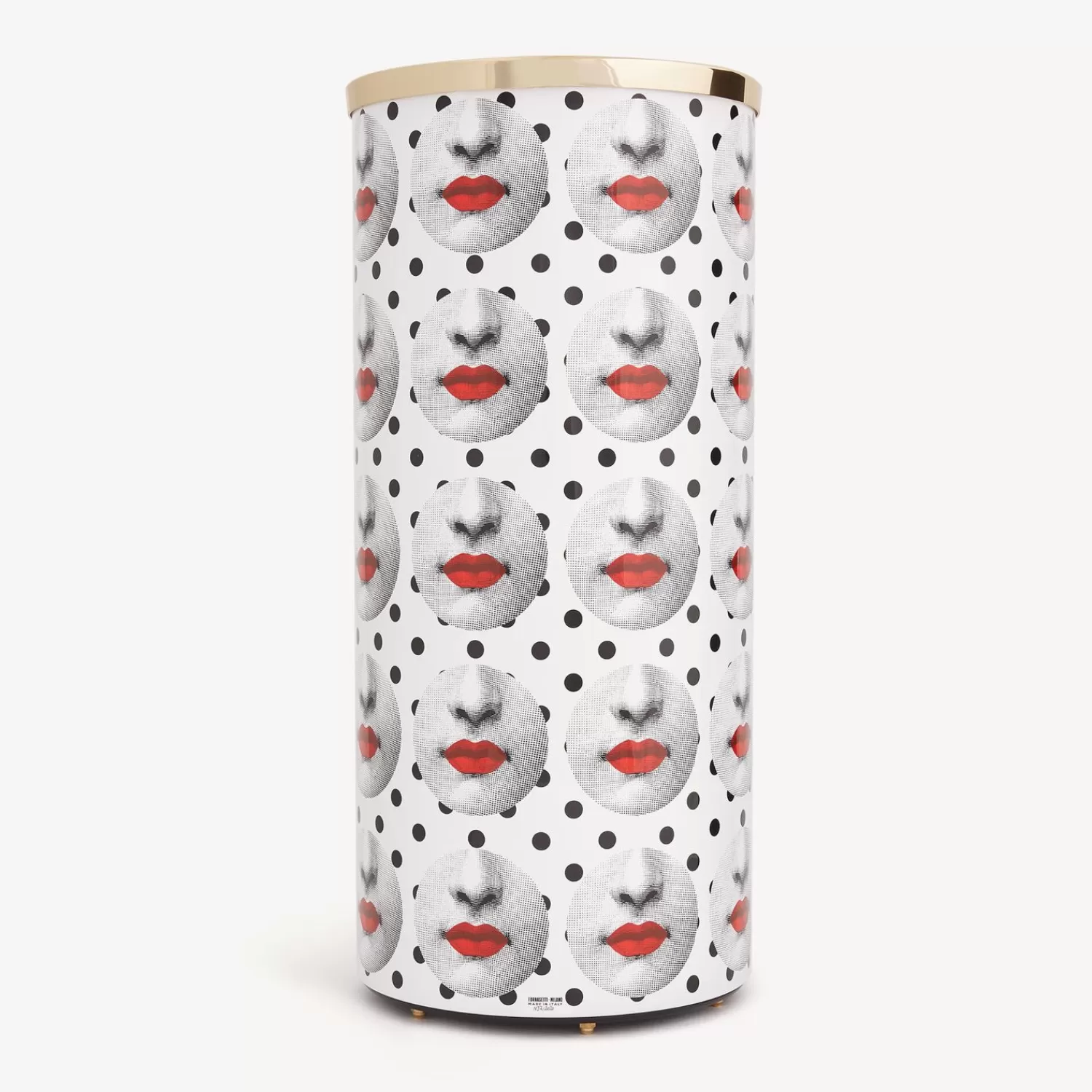 Umbrella Stands<Fornasetti Umbrella Stand Comme Des Forna White/Black/Red
