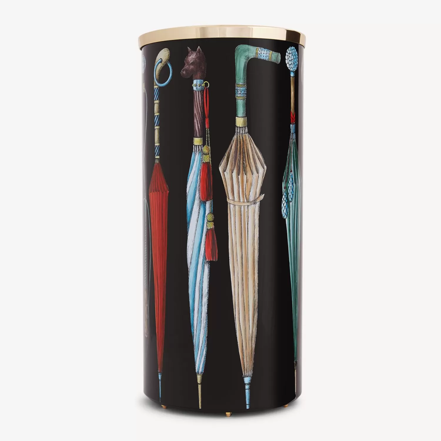 Umbrella Stands<Fornasetti Umbrella Stand Ombrelli E Bastoni Multicolour