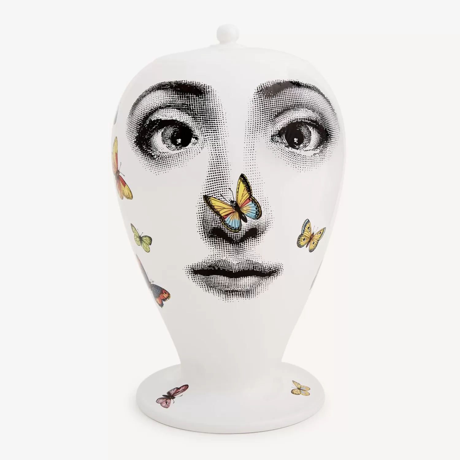 Vases<Fornasetti Vase Farfalle Multicolour