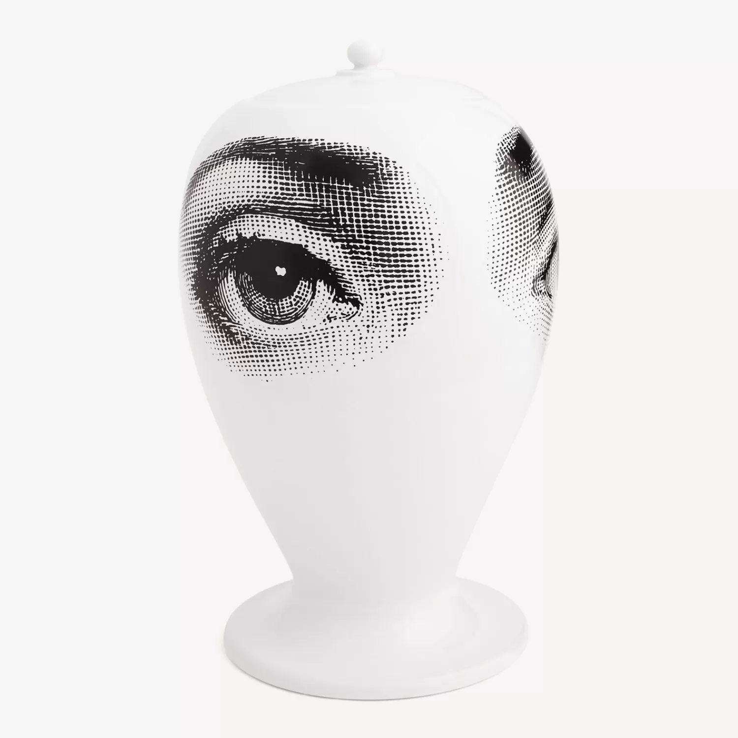 Vases<Fornasetti Vase Occhio Per Occhio White/Black