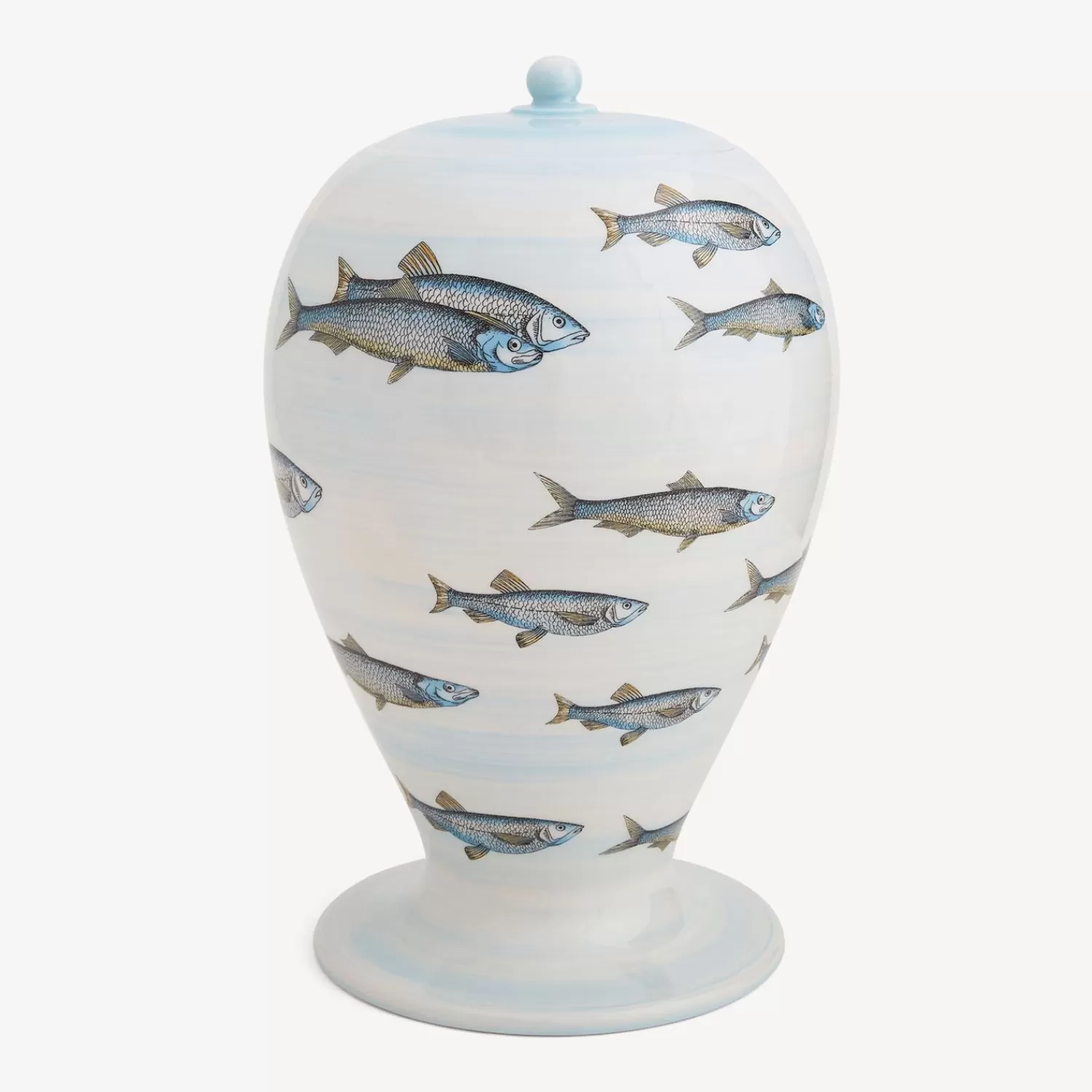 Vases<Fornasetti Vase Passata Di Pesci Multicolour