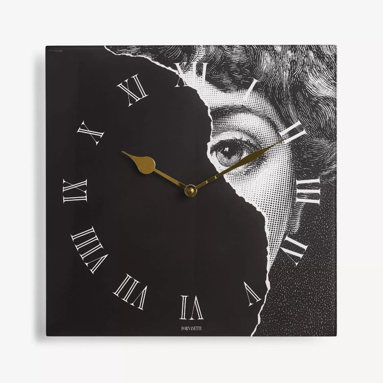 Wall Clocks<Fornasetti Wall Clock Tema E Variazioni N.145 White/Black