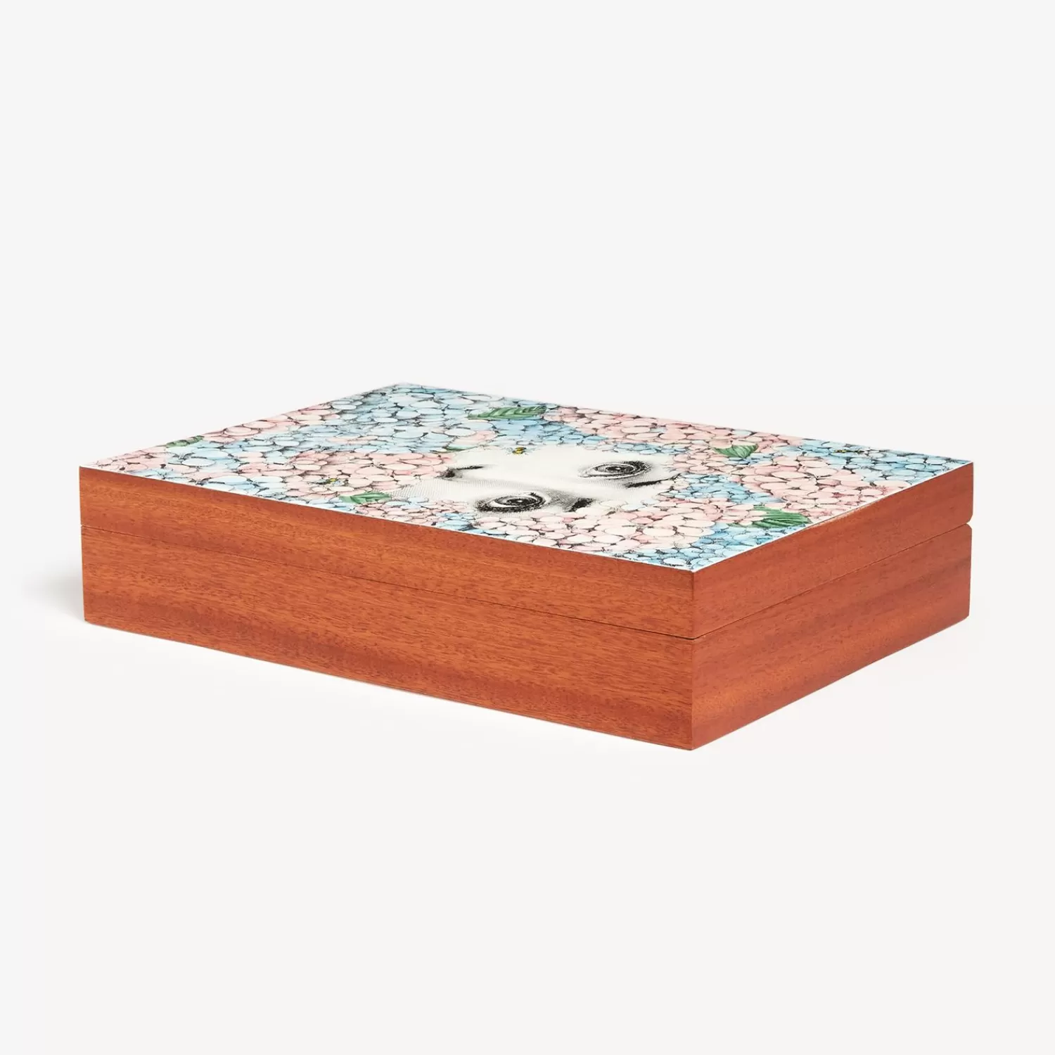 Glove Boxes<Fornasetti Wooden Box Ortensia Multicolour